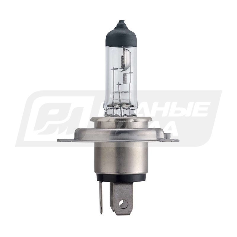 PHILIPS  LongLife EcoVision H4 12V 60/55W P43t-38, набор 2шт 12342LLECOS2